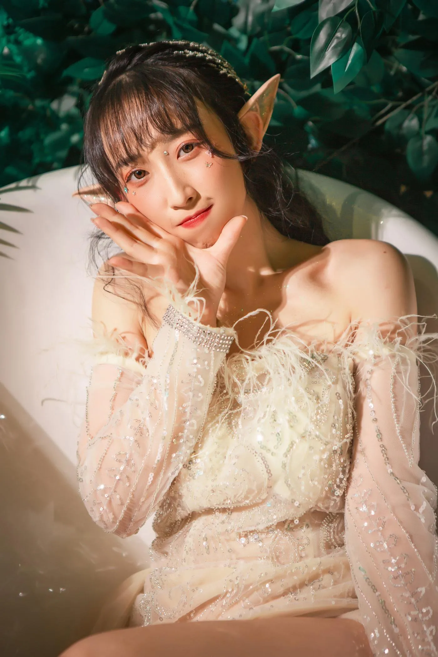 B站兔牙sinar酱 – NO.01 舰长图直播片段[23] [44P]插图7